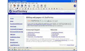 SeaMonkey Portable for Windows - Download it from Habererciyes for free